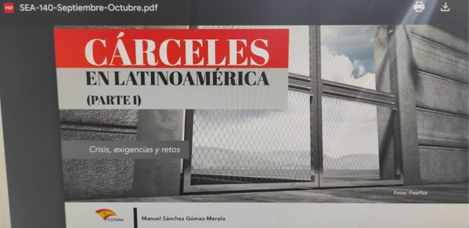 Artículo de Manuel Sánchez Gómez-Merelo, publicado y difundido en el número 140 de Seguridad en América (México) - seguridadenamerica.com.mx